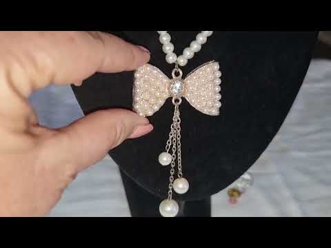 ОЙ БАААЙ! В Second Hand shop купила мешок с бижутерией 1кг за $8 , а там Сюрприз ! Брендовый брас