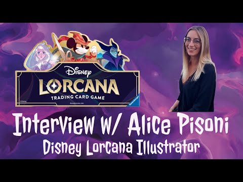 The Art of Disney Lorcana - An interview with Illustrator Alice Pisoni