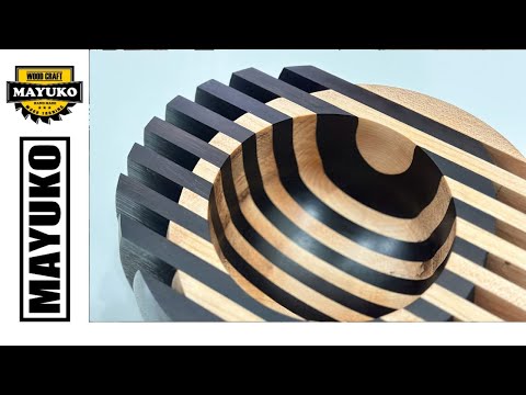 SHIFTING BOWL, woodturning