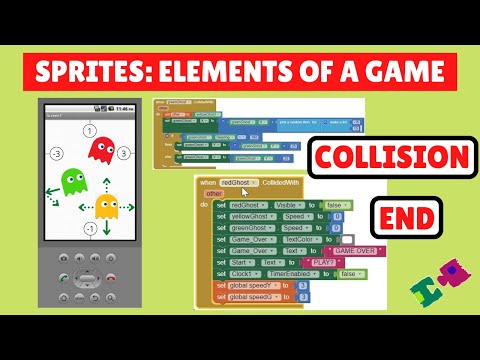 MIT App Inventor 2 Sprites: Elements of a Game