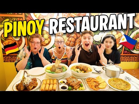 π΅π My German Family Tried Filipino Food for the First Time... Their Reaction Was CRAZY! π€―π©πͺ