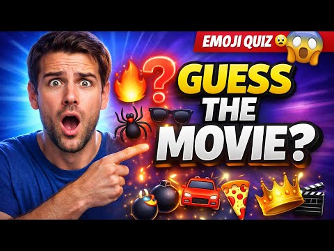 ⭐ Emoji Movie Guessing Game | How Many Will You Get?