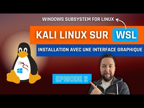 Installer Kali Linux avec une interface graphique sur WSL