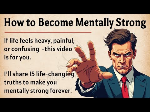How to Become Mentally Strong || Graded Reader || Improve Your English Fluency ✅️