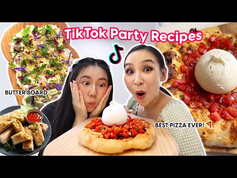 Testing Viral TikTok Party Foods!  🥳 *Impress your friends* | Part 12