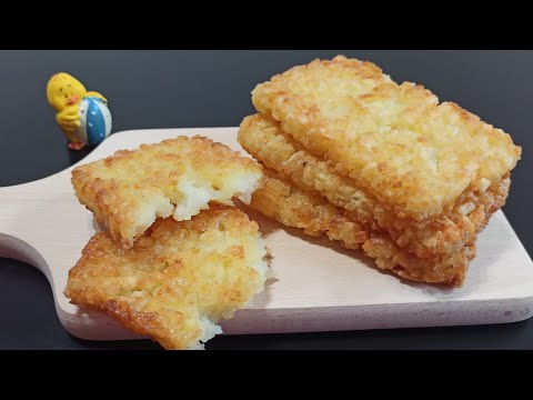 脆脆薯餅 / Crispy Hash Browns / 簡單神還原 / 原來做法好簡單 / 香脆好味 / 連鎖店味道 / 詳細示範 ［Eng Sub］ 雅興 Athena's flavor