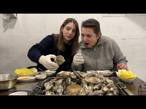 (ENG SUB) trying Oyster for the first time