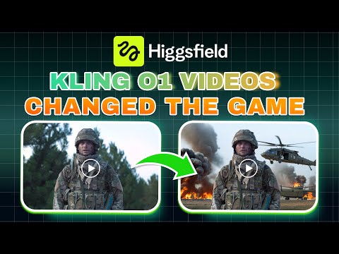 🔥 INSANE ! Higgsfield Kling O1 videos have changed the game — your video will blow up 🔥