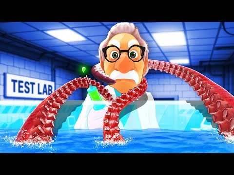 Tentacle Monster ESCAPES Aquarium (OctoDocto VR)