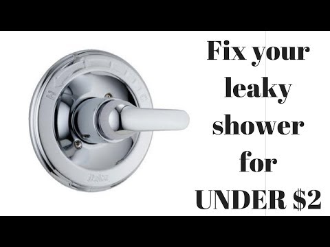 Fix a leaky Delta Single-handle shower faucet for UNDER $2!!