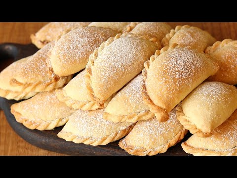 Delicious cookies with nut filling. Meringue cookie recipe.