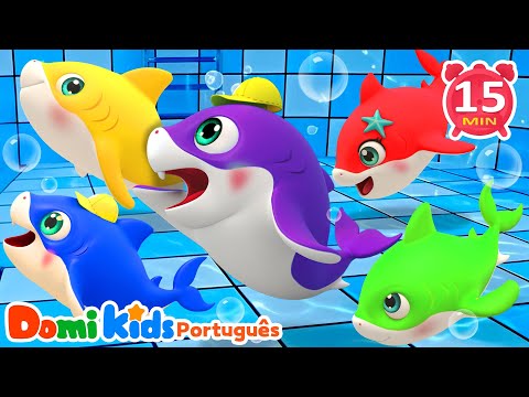 🦈 Baby Shark | Popular Children's Songs | Domi Kids Animal Party