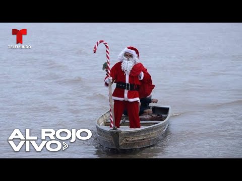EN VIVO: Acompaña el viaje de Papá Noel alrededor del mundo | Al Rojo Vivo | Telemundo