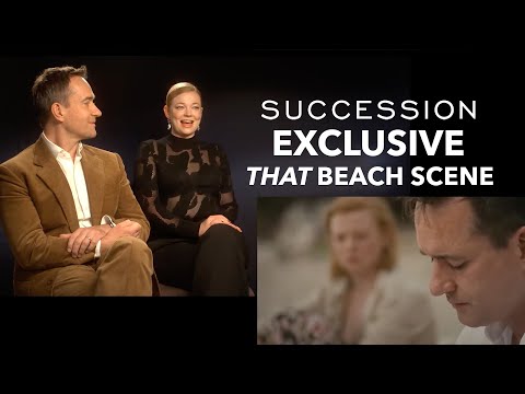 Succession's Tom & Shiv discuss that heartbreaking beach scene in exclusive breakdown | Sky Atlantic