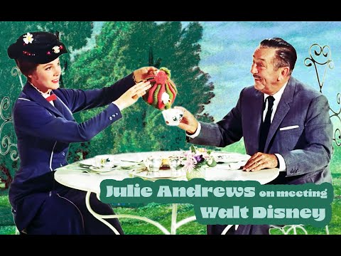 Julie Andrews on (Meeting) Walt Disney (Part of Walt Disney--A Golden Anniversary Salute, 1973)