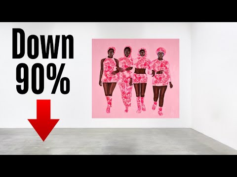 This painting went from $180,000 to $10,000 in 2 years - is the Art Market Tanking?