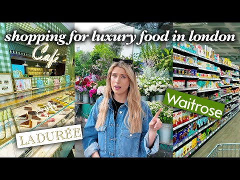 Luxury Food Shopping In One Of London's POSHEST Areas