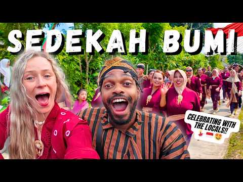 Foreigners Celebrate Sedekah Bumi In Java Indonesia 💃🏼🌾 🇮🇩