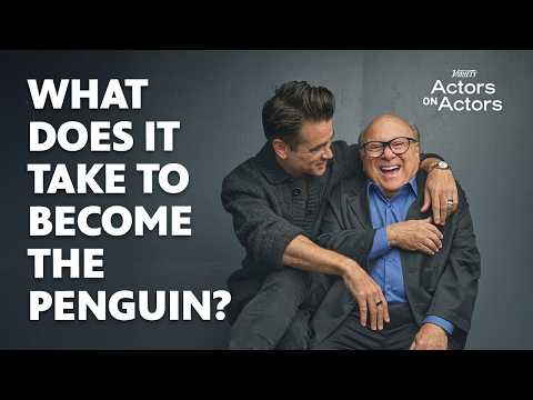 Two Dumbo Co-Stars Swap Stories About Their Time Playing The Penguin | Actors On Actors