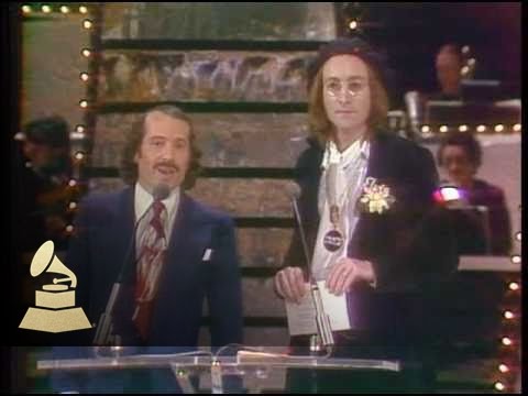 17th GRAMMYs: Paul Simon and John Lennon co-presenting the GRAMMY for Record Of The Year | GRAMMYs