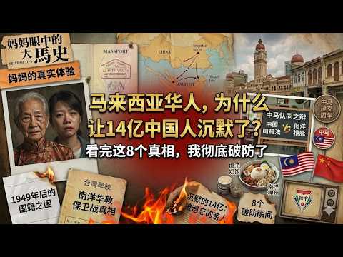 马来西亚华人,为什么让14亿中国人沉默了?看完这8个真相,我彻底破防了