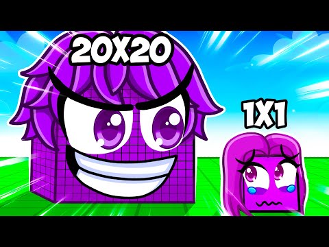 Becoming The BIGGEST RUBIKS CUBE in Roblox!