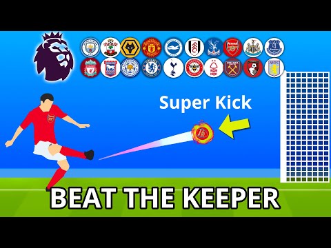 New Beat The Keeper! With Super Move - Premier League 2024/25 Marble Race