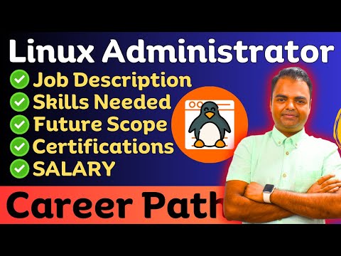 Linux Administrator Roadmap in Hindi- Salary Fresher, Skills Needed, Job Description #linuxjobs
