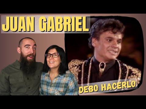 Juan Gabriel - Debo Hacerlo (REACTION) with my wife