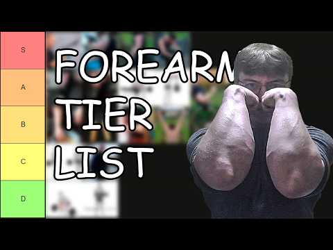 Forearms Exercise Tier List (For Skinny Guys)