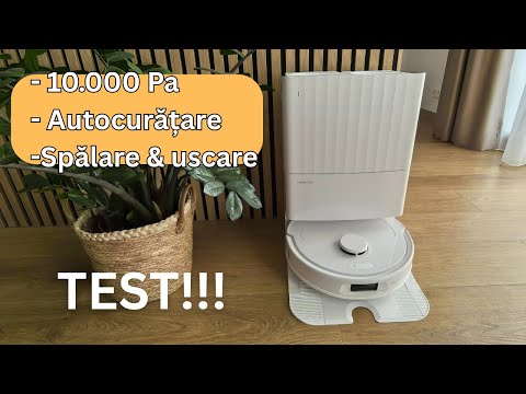 Roborock QR 798 - washes and dries its mops, and its price is GREAT! Efficiency test!