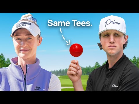 Can I Beat Nelly Korda From the Same Tees?