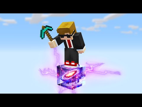 Minecraft, But it's 1 Omnipotent Block