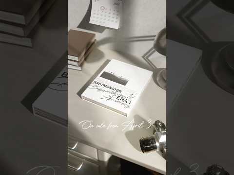 BABYMONSTER : ERA l 1st Anniversary Photobook MOTION #BABYMONSTER #PHOTOBOOK #YG #shorts