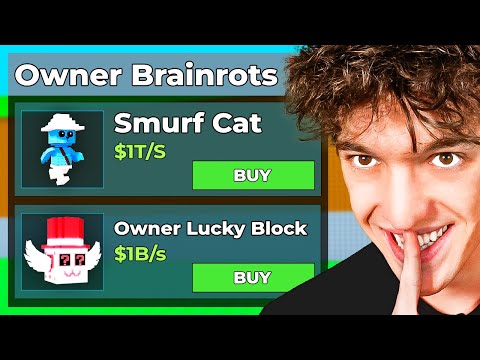 Starting Over But The Brainrot Dealer Sells OWNER BRAINROTS..