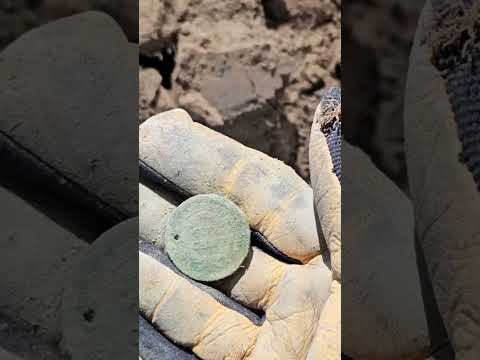 we rarely find these big copper coins metal detecting in Utah #metaldetecting #coinhunting