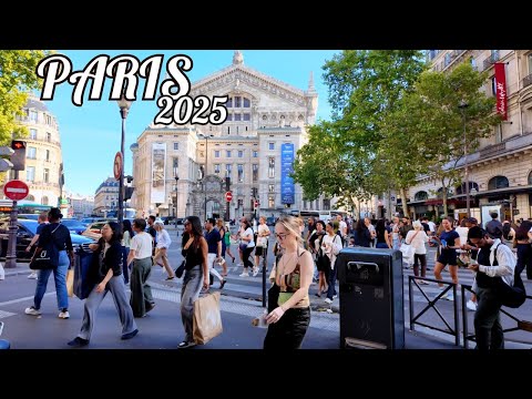 PARIS 27 September 2025 ⎮ PARIS, FRANCE Beautiful Streets Walk 4K HDR City Tour 🇫🇷