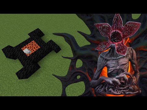Stranger Things Portal Addon in Minecraft PE Bedrock
