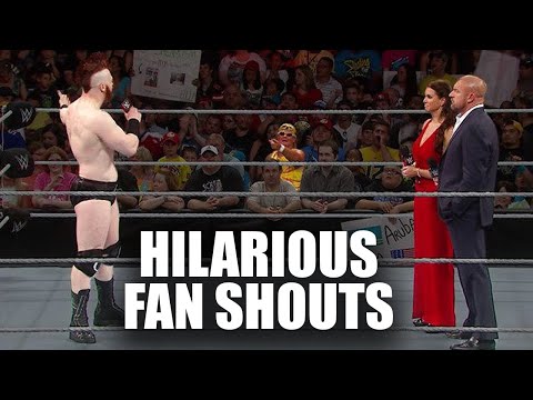 20 Minutes Of Hilarious Fan Shouts At Wrestling Shows