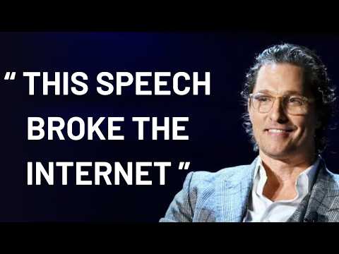 Matthew McConaughey Advice Will Leave You SPEECHLESS  (MUST WATCH)