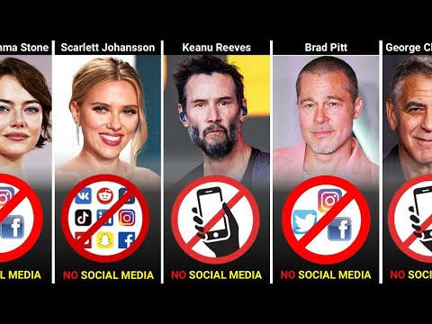 Famous Actors Who DON"T Use Social Media — You’ll Be Shocked!