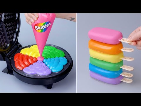 30+ Beautiful Cake Decorating Ideas | Rainbow Ice Cream | How To Make Chocolate Cake