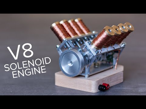 Stronger and Faster: V8 Solenoid Engine