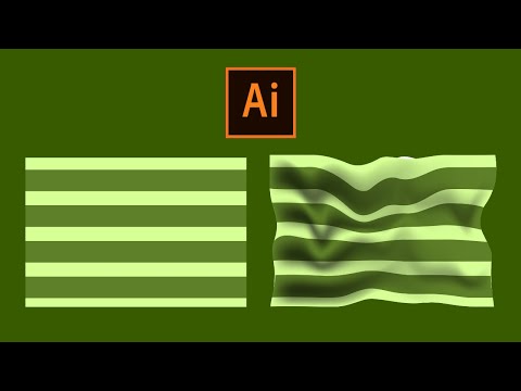 Create fabric fold - add fabric Creases / folds - Adobe illustrator 2023 tutorial