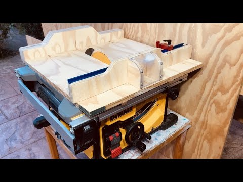 Cross Cut Sled For My Dewalt DWE 7485