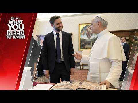 Vance Warns Pope To "Be Careful" On Theology - What You Need To Know - April 15th, 2026