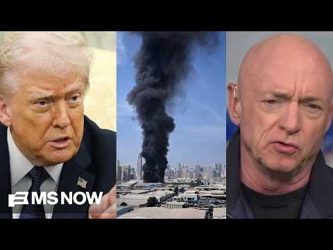 'Flailing around': Sen. Kelly calls out Trump for 'no goal, no timeline' in Iran