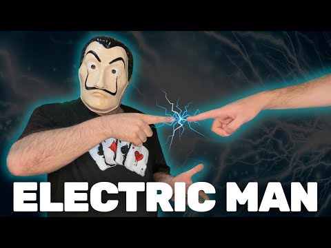ELECTRIC MAN ⚡️HOW TO MAKE THE GIMMICK | Magic Trick #magic #foryou #tricks