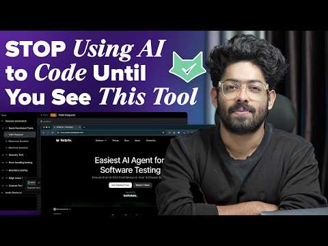 If You Use AI For Coding, This Is A MUST! | AI Agent To Test AI Generated Code - TestSprite