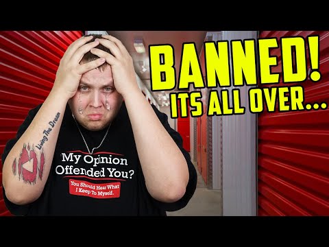 BANNED From Storage Auctions FOR LIFE... Last Time I Bought an Abandoned Storage Unit! Profit ROI?